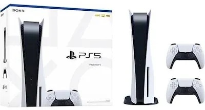 Sony PlayStation 5 Slim | Disc Edition | inkl. 2. Controller | 1000 GB