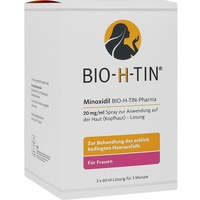 Dr. Pfleger Arzneimittel GmbH Minoxidil Bio-H-Tin Pharma 20 mg/ml Spray zur Anwendung auf der Haut, 180ml