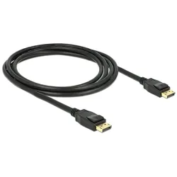 Delock Kabel Displayport 1.2 Stecker > Displayport Stecker 2m 4K