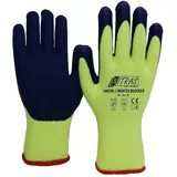 AS Arbeitsschutz Nitras Winter Blocker Latex-Beschichtung, gelb, Größe 11