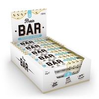 Nanosupps Protein Bar Cookies & Cream - Köstliche Low Sugar Protein Riegel (20gr Protein - 1,2gr Zucker) - Protein Snack mit Schoko-Keks Geschmack - (15 x 55g)