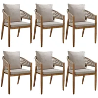 Tectake Manacor Gartenstuhl 59 x 84 x 32 cm