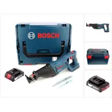 Bosch GSA 18 V-LI Akku Säbelsäge 18V + 1x Akku 2,0Ah + L-Boxx - ohne Ladegerät