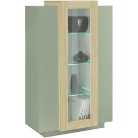 Home Affaire Vitrine Coro 80 x 38 x 120,5 cm Grün