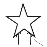 BONETTI LED Stern »Weihnachtsstern«, 180 flammig-flammig, schwarz