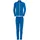 Uhlsport Essential Classic Trainingsanzug azurblau/limonengelb M