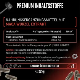 GEN GERMAN ELITE NUTRITION Maca Kapseln Extreme 30.000 mg 365 Stück