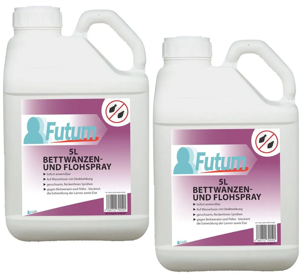 Futum Bettwanzen / Floh Spray 10 l