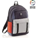 Miquelrius MR19336, Sport, Uni - Schwarz/Grau/Rot/Blau