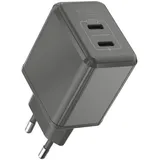 FELIXX TC-30W-2PDS-V2 Ladegerät für Mobilgeräte Smartphone Schwarz AC Schnellladung Drinnen