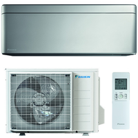 Daikin Klimaanlage R32 Wandgerät Stylish FTXA20BS 2,0 kW I 7000 BTU - Silber