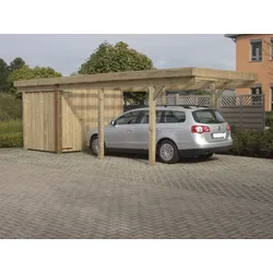 Carport Amrum 2 KDI grün