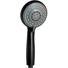 SANOTECHNIK Handbrause mit 5 Funktionen Schwarz