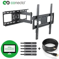 Conecto TV Wandhalterung für 32-55 Zoll (ca. 81-140cm) Flach