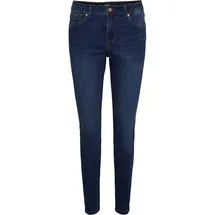 Vero Moda Tanya Mr S Piping J Vi3144 Ga Jeans Dark Blue Denim XL 30