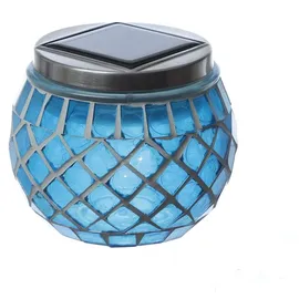 MARELIDA Solarleuchte Glas H: 9,0 cm 4St bunt