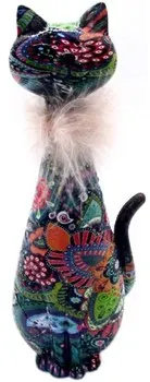 Signes Grimalt  Statuetten und Figuren Abbildung Katze  in Schwarz, Einheitsgrösse