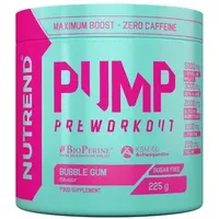 NUTREND Pump Pre-Workout Kaugummi Pulver 225 g