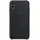 Apple iPhone XS Max Silikon Case schwarz
