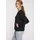 HaILY’S Sweatjacke "LS P JK Ke44ndra", Damen, Gr. XS, schwarz, Sweatware, Obermaterial: 98% Polyester, 2% Elasthan, unifarben, regular fit normal, Rundhals, Sweatjacken Sweatjacke