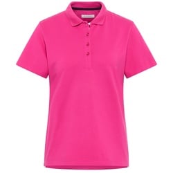 Poloshirt in pink unifarben