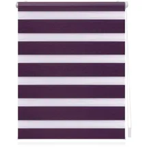 Lichtblick Duo Rollo / Doppelrollo Klemmfix 60 x 150 cm brombeer