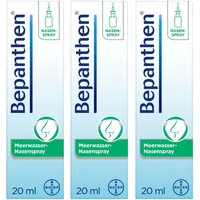 3er Set Bepanthen Meerwasser Nasenspray 20 ml
