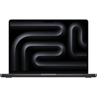 MacBook Pro (14") 2023 CTO, Notebook - schwarz, M3 Pro 14-Core GPU, MacOS, Amerikanisch, 36 cm (14.2 Zoll) & 120 Hz Display, 512 GB SSD