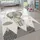 Paco Home Kinderzimmer Teppich Blau Grau Heißluftballon Wolken Tiere 3-d Design Pastell 140x200 cm,