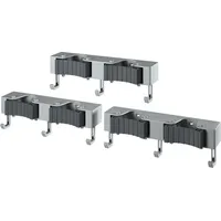 Metaltex Gerätehalter Kunststoff grau 3 Stück
