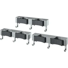 Metaltex Gerätehalter Kunststoff grau 3 Stück