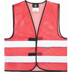 Korntex Hi-Vis Mesh Safety Vest Thessaloniki - red - XXL