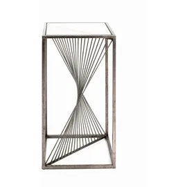 Haku-Möbel Beistelltisch Metall bronze 30 x 60 x 30 cm