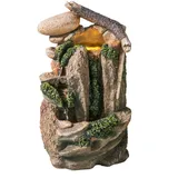 LIVARNO home Zimmerbrunnen, mit Beleuchtung (Felsen) - B-Ware sehr gut
