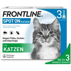 FRONTLINE Spot on K Lösung f.Katzen 3 St