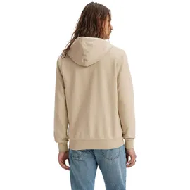 Levi's The Original Housemark Zip Up Kapuzensweatjacke Herren Beige M
