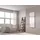 Szagato Designheizkörper Peking 1200 x 470 mm 799 W weiß Mittelventil