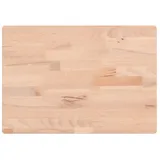 vidaXL Schneidebrett 50x35x4 cm Massivholz Buche