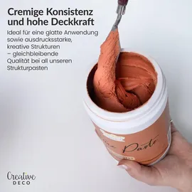 Creative Deco Strukturpaste 2 kg Rot