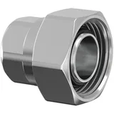 Simplex Anschluss-Set G 5 Zoll 2 St. Rp 1/2 Zoll x G 3/4 Zoll Innengewinde Eurokonus Messing vernickelt