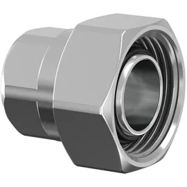 Simplex Anschluss-Set G 5 Zoll 2 St. Rp 1/2 Zoll x G 3/4 Zoll Innengewinde Eurokonus Messing vernickelt