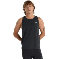 New Balance Herren Race Day Ultra Light Singlet schwarz