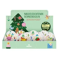 Moses Nachtleuchtende Schneekugel Engel