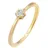 Elli DIAMONDS Ring Solitär Verlobung Diamant (0.045 ct.) 585 Gelbgold