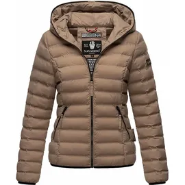 Navahoo Damen Stylische Steppjacke Übergangsjacke mit Kapuze Neevia