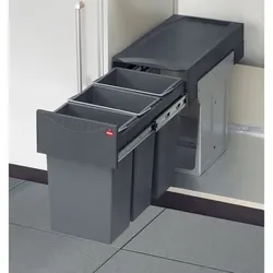 Einbauabfallsammler, Terzett, 366613,KB 300, 30l, KF, dunkelgrau