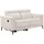 OTTO home 2-Sitzer OTTO HOME "LUND Cord, 160 cm, manuelle o. elektrische Relaxfunktion", beige (creme), B:160cm H:97cm T:100cm, 100% Polyester, Sofas, USB-C bei elektrischer Ausführung, mit Kopfteilverstellung