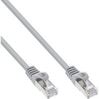 InLine Patchkabel, F/UTP, Cat.5e, grau 0,3m