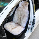Altlue Lammfell Autositzbezüge - Universal Autositz Sitzbezug Für Auto Sitzauflage Fell Vordersitze (Einteilig)