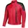 Rusty Stitches Cooper Lederjacke Rot/Schwarz M